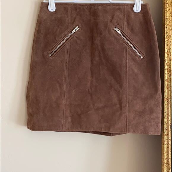 BlankNYC suede mini skirt SIZE: 24 - Picture 5 of 9